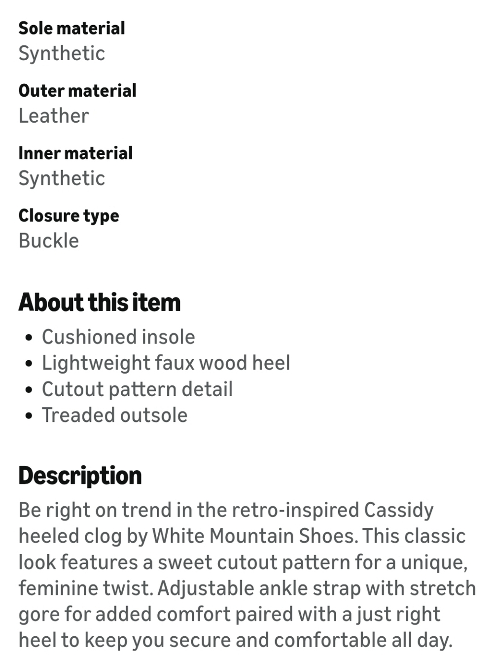 White Mountain Taupe Suede Platform Clog with Ankle Strap - Picture 13 of 16